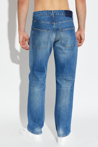 Maison Margiela BLUE Jeans with a `vintage` effect 4