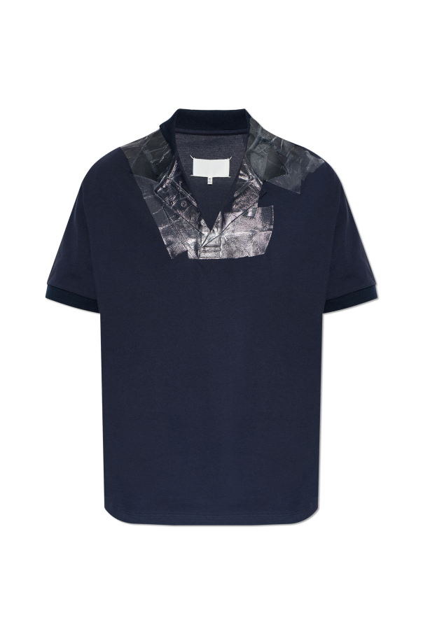Maison Margiela NAVY BLUE Polo 1