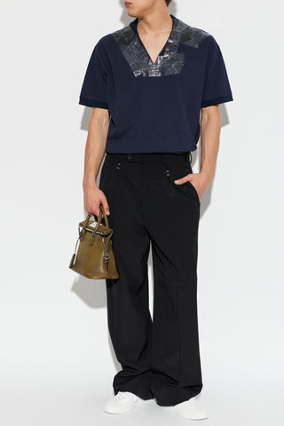 Maison Margiela NAVY BLUE Polo 2