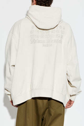 Maison Margiela cream Hoodie 4