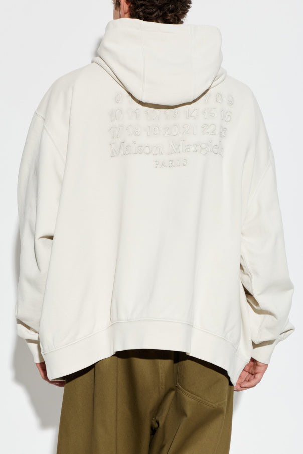 Maison Margiela cream Hoodie 4