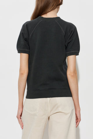 Maison Margiela BLACK T-shirt with logo 4