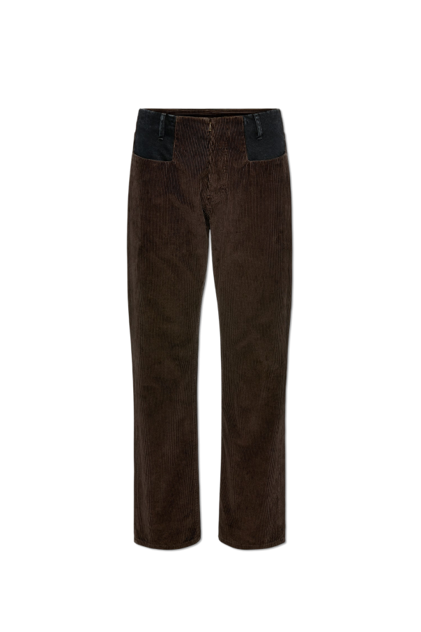 Maison Margiela BROWN Corduroy trousers 1