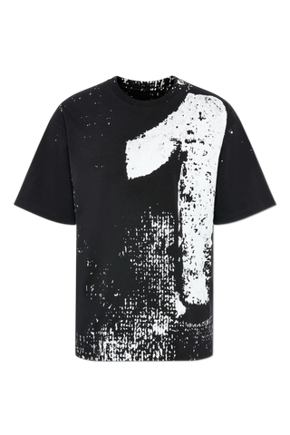 Maison Margiela BLACK T-shirt with print 1