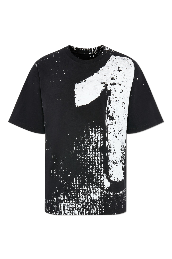 Maison Margiela BLACK T-shirt with print 1