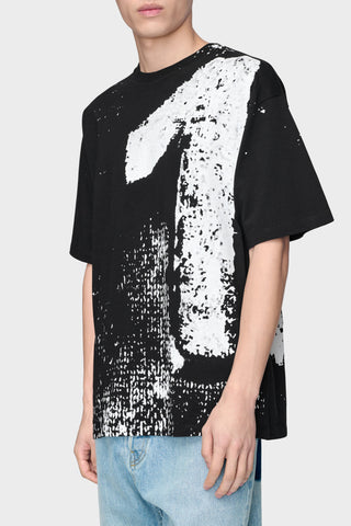 Maison Margiela BLACK T-shirt with print 3