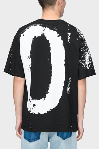 Maison Margiela BLACK T-shirt with print 4