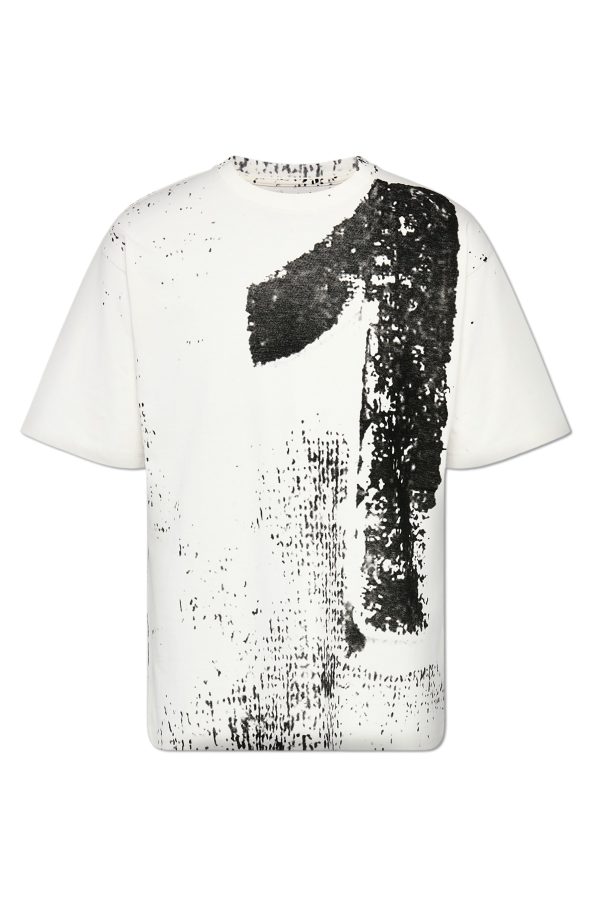 Maison Margiela WHITE T-shirt with print 1
