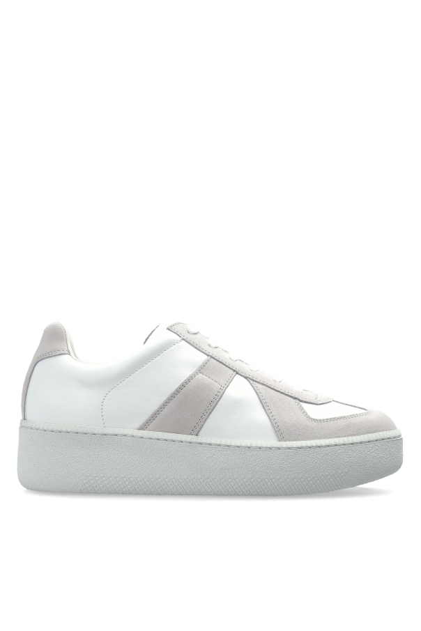 Maison Margiela WHITE "Replica" platform sports shoes 1