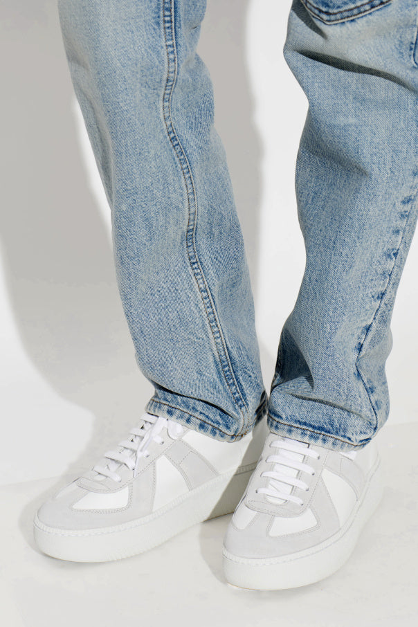 Maison Margiela WHITE "Replica" platform sports shoes 2