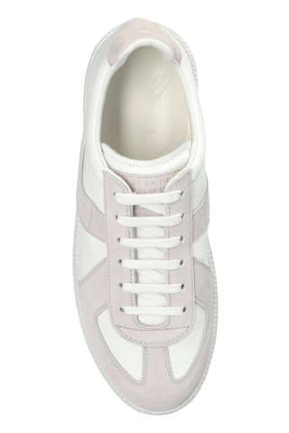 Maison Margiela WHITE "Replica" platform sports shoes 5