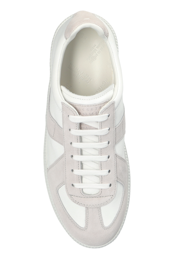 Maison Margiela WHITE "Replica" platform sports shoes 5