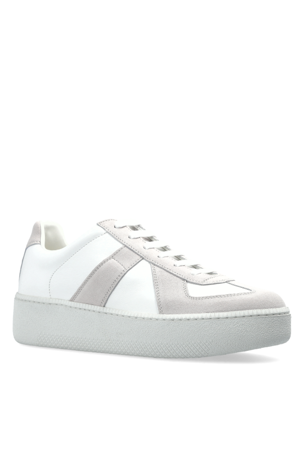 Maison Margiela WHITE "Replica" platform sports shoes 6