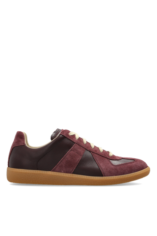 Maison Margiela BURGUNDY "Replica" sports shoes 1