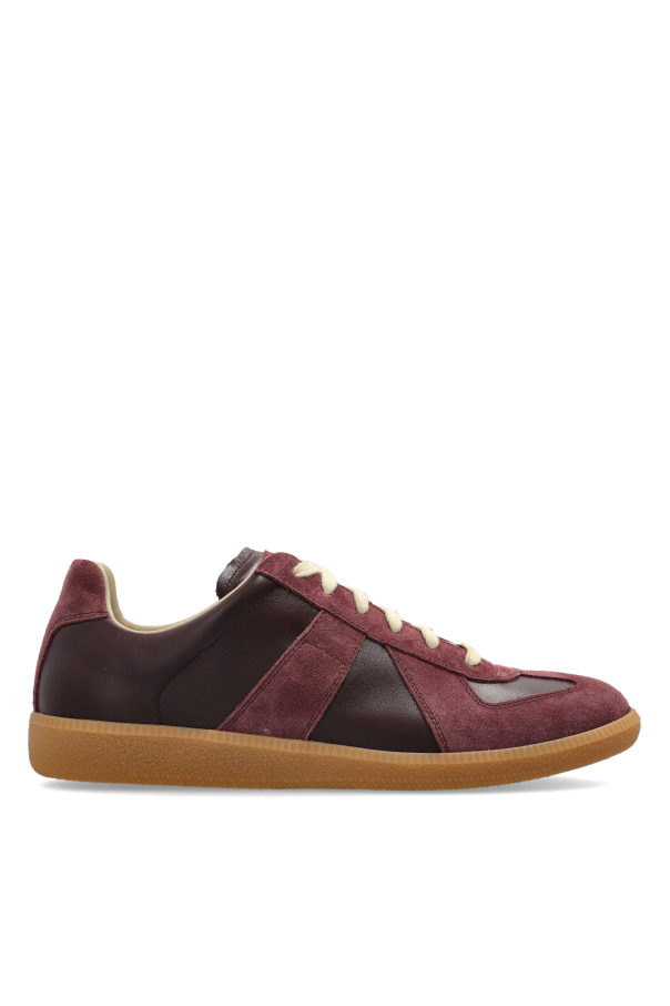 Maison Margiela BURGUNDY "Replica" sports shoes 1