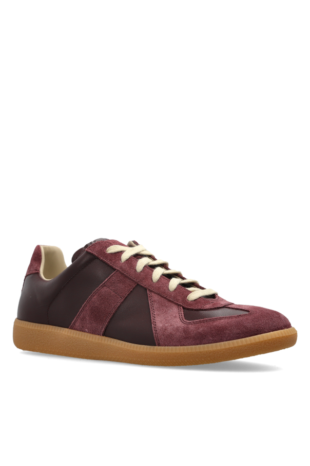 Maison Margiela BURGUNDY "Replica" sports shoes 4
