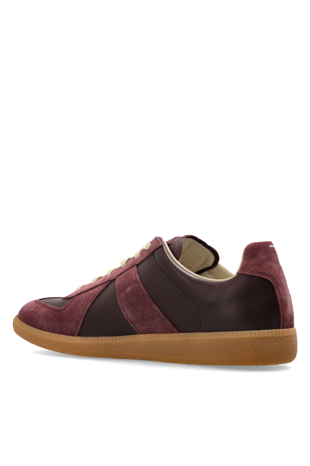 Maison Margiela BURGUNDY "Replica" sports shoes 5