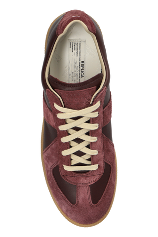 Maison Margiela BURGUNDY "Replica" sports shoes 6