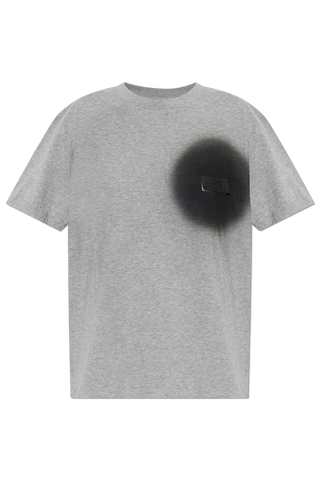 MM6 Maison Margiela GREY T-shirt with logo 1