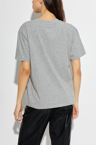 MM6 Maison Margiela GREY T-shirt with logo 4