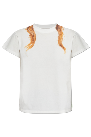 MM6 Maison Margiela WHITE T-shirt with print 1