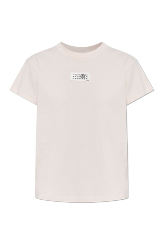MM6 Maison Margiela PINK T-shirt with logo 1