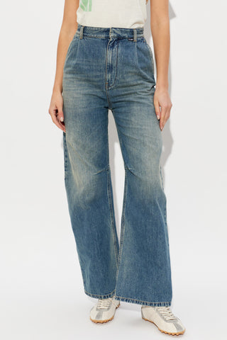 MM6 Maison Margiela BLUE High-waisted jeans 3