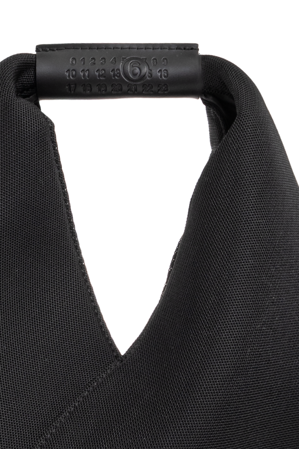 MM6 Maison Margiela BLACK Handbag "Japanese Small" 6