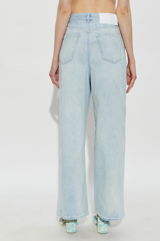 MM6 Maison Margiela BLUE Wide-leg jeans 4