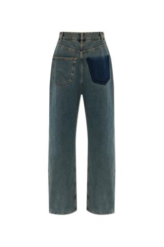 MM6 Maison Margiela BLUE Wide-leg jeans 1