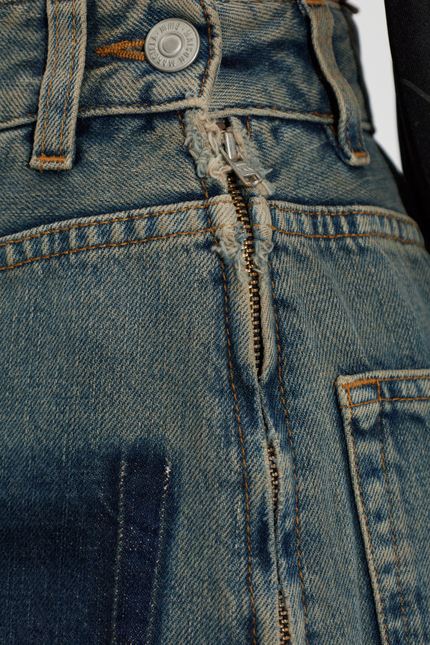 MM6 Maison Margiela BLUE Wide-leg jeans 5