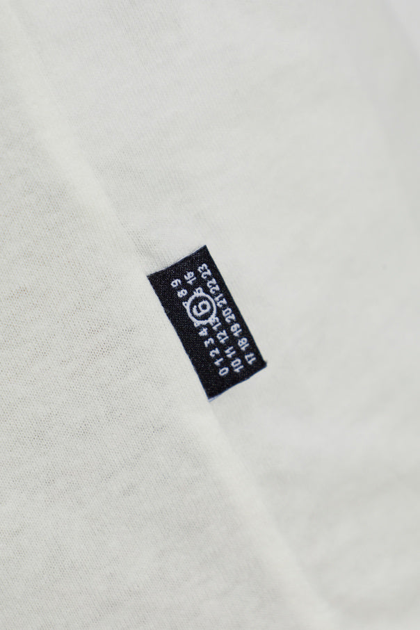 MM6 Maison Margiela WHITE T-shirt with logo 5