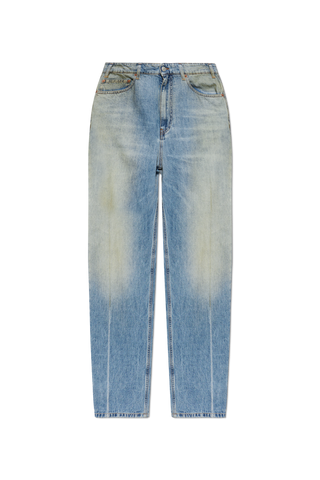 MM6 Maison Margiela BLUE Jeans with 'vintage' effect 1