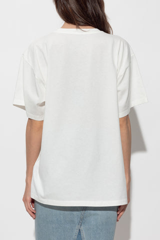 MM6 Maison Margiela WHITE T-shirt with print 4