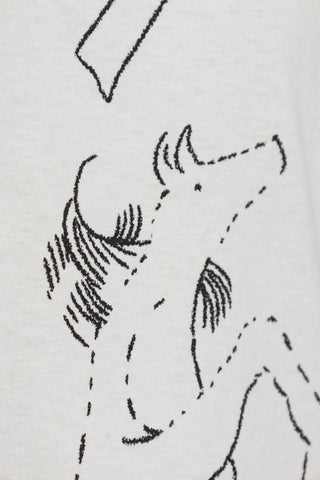 MM6 Maison Margiela WHITE T-shirt with print 5