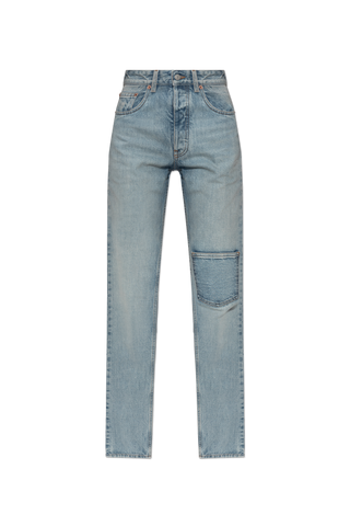 MM6 Maison Margiela BLUE Jeans with a pocket on the leg 1