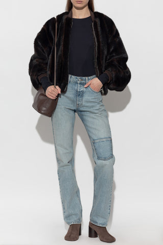 MM6 Maison Margiela BLUE Jeans with a pocket on the leg 2