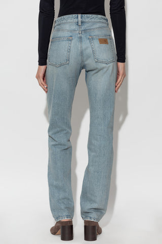 MM6 Maison Margiela BLUE Jeans with a pocket on the leg 4