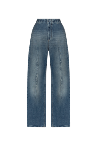 MM6 Maison Margiela BLUE Jeans with stitching on the legs 1