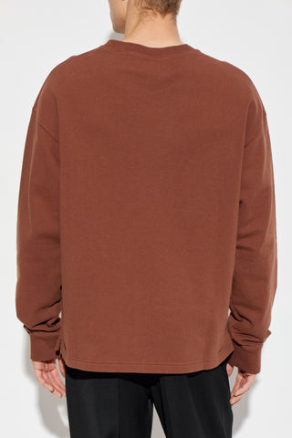 MM6 Maison Margiela BROWN Sweatshirt with print 4