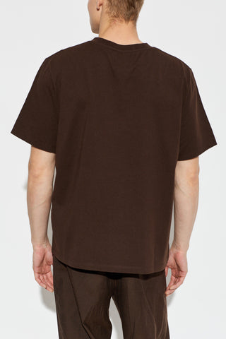 MM6 Maison Margiela BROWN T-shirt with print 4