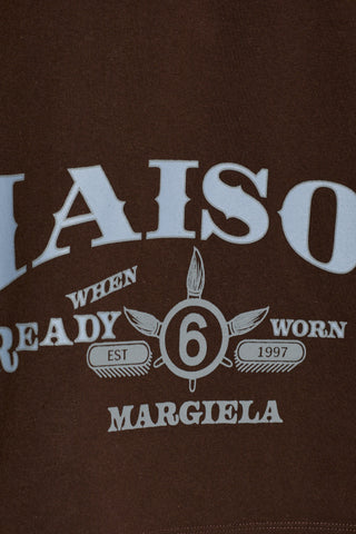 MM6 Maison Margiela BROWN T-shirt with print 5