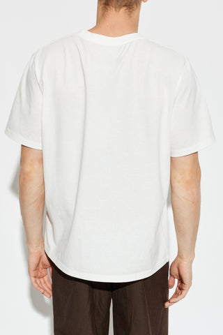 MM6 Maison Margiela WHITE T-shirt with printed logo 4