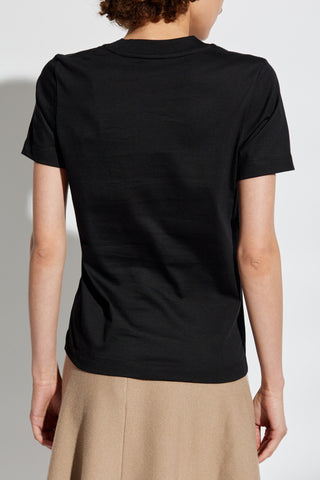 Moncler BLACK T-shirt with logo 4