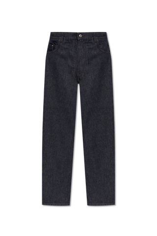 Moncler NAVY BLUE Jeans with logo 1
