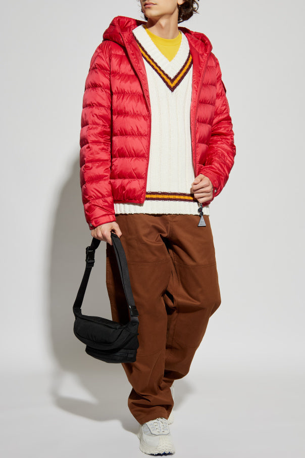 Moncler BROWN Trousers with logo 2
