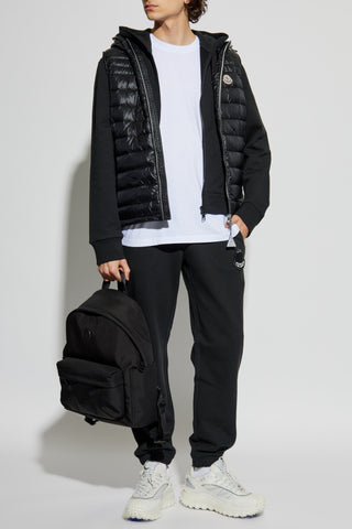 Moncler BLACK Trousers with logo 2