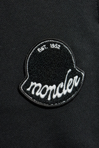 Moncler BLACK Trousers with logo 5