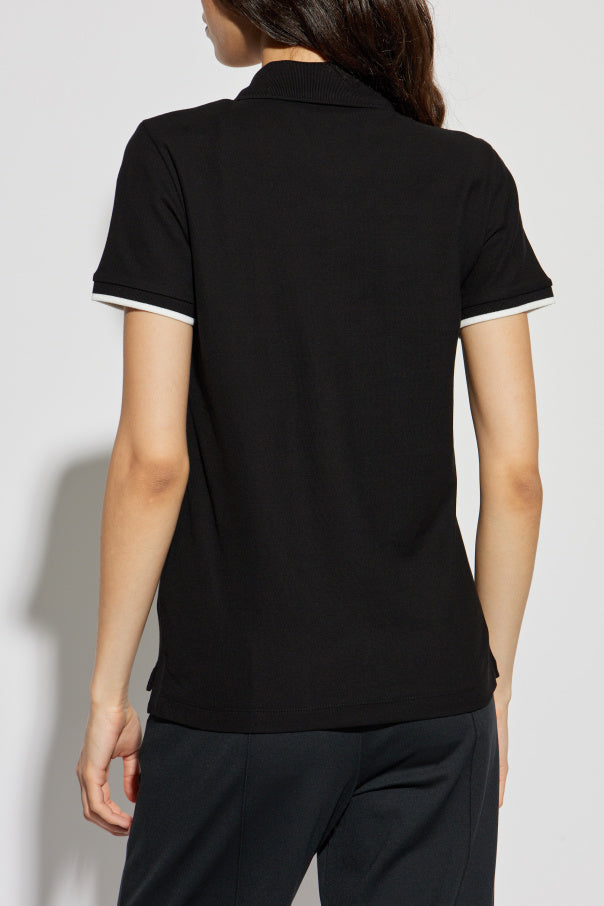 Moncler BLACK Polo with logo 4