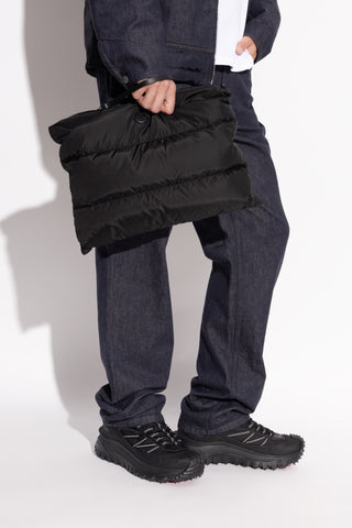 Moncler BLACK Quilted bag with logo 2